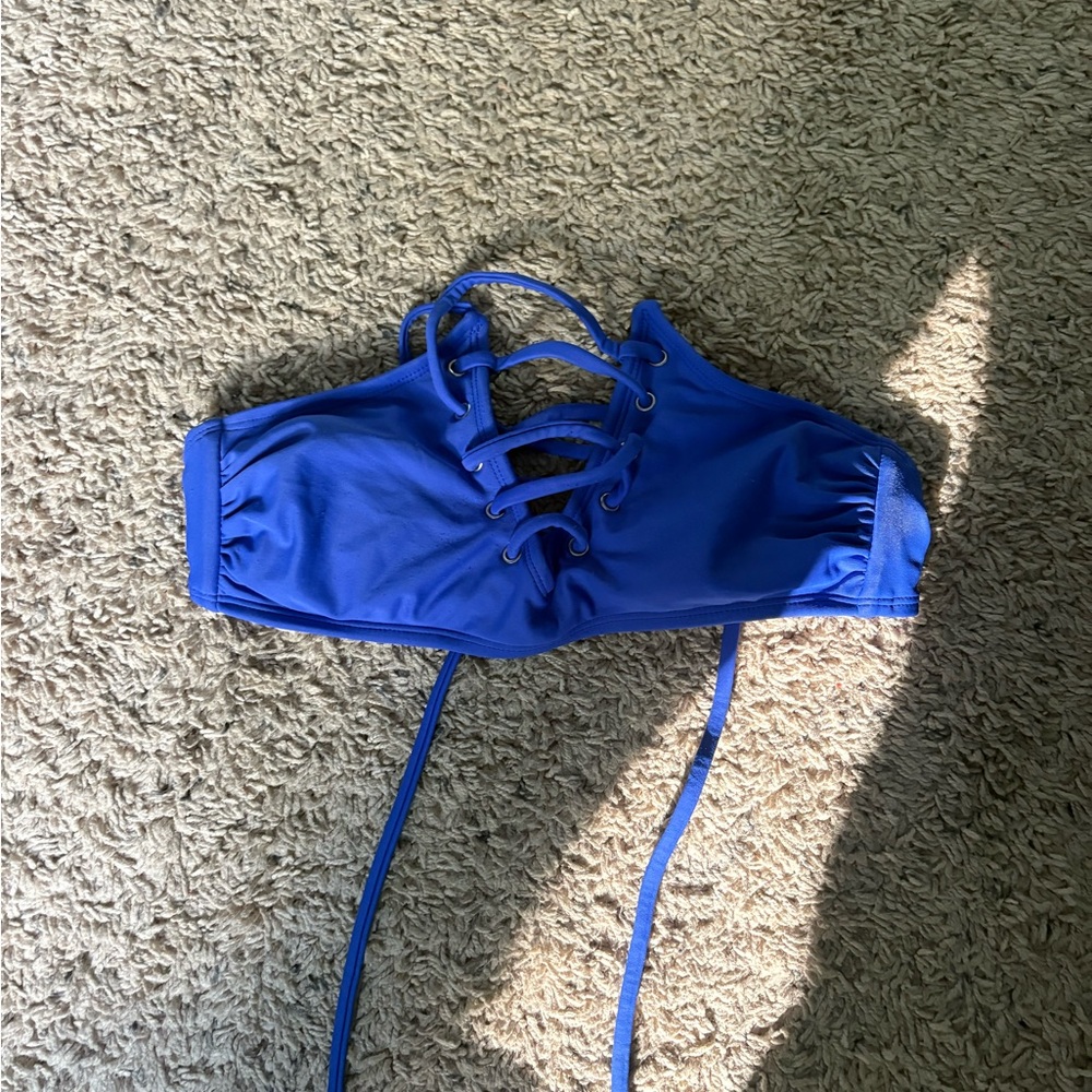 Xhilaration Royal Blue Bikini Top